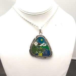 GEEK BLING -Handcrafted Scenery Pendant